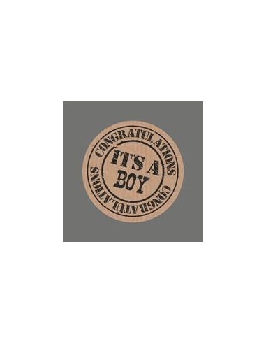 Stickerrol 500 kraft Its a Boy