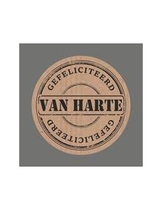 Stickerrol 500 kraft Van Harte