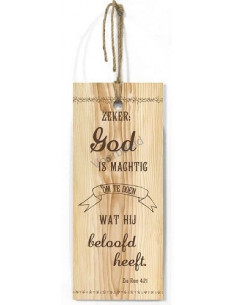 Zeker God is machtig