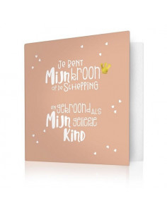 Je bent mijn kroon op de...