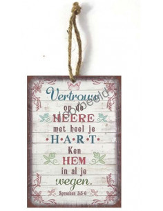 Vertrouw op de HEERE