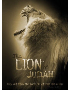 Poster the lion of Judah