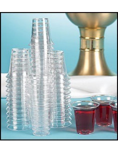 Disposable communion cups...