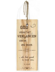 God vervult het verlangen