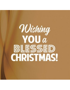 Wk kerst wishing you a...