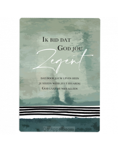 Cadeaubord ik bid dat God...