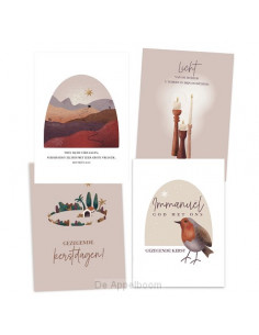 Voordeelpakje kerstkaarten...