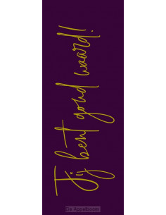 Boekenlegger Jij bent goud...