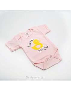 Rompertje eendje roze mt 62
