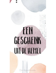 Cadeaulabel geschenk uit de...