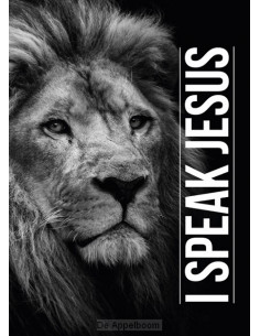 Poster 50x70 i speak Jesus...