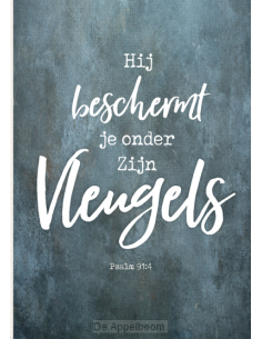 Poster a4 Hij beschermt je