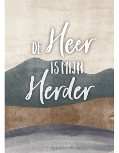 Poster a4 de Heer is mijn...