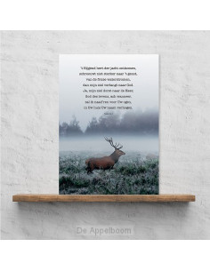 Plexiglas 't hijgend hert...