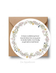 Cirkelcadeau je bent er...