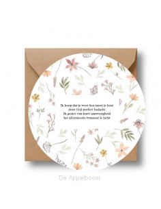 Cirkelcadeau ik hoop dat je...