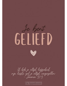 Interieurbord A4 je bent...