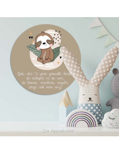 Muurcirkel God die 't gras...