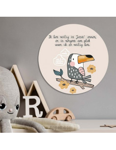 Muurcirkel ik ben veilig in...