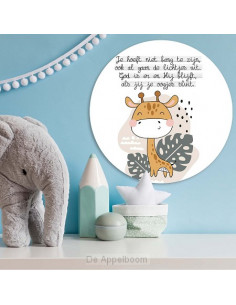 Muurcirkel je hoeft niet...