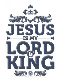 Kadobord Jesus is my Lord