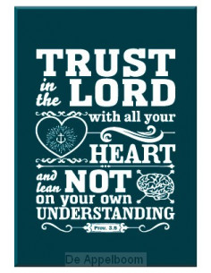 Kadobord trust in the Lord