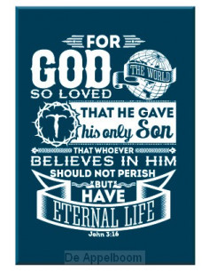 Kadobord for God so loved