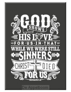 Kadobord God shows His love