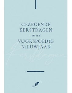 Minikaart Goede Kerstdagen...