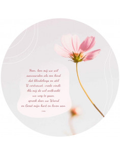 Muurcirkel Heer, leer mij...