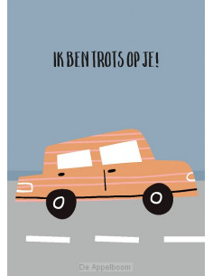 Kinderkaart trots op je