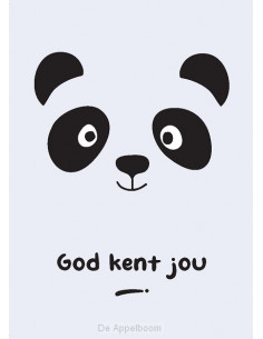 Kinderkaart God kent jou