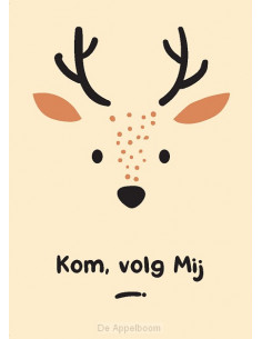 Kinderkaart kom volg mij