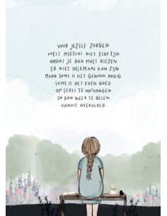 Kaartje A7 Op de bergen of...