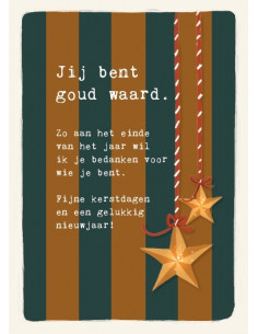 Jij bent goud waard