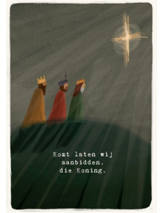 Komt laten wij aanbidden,...