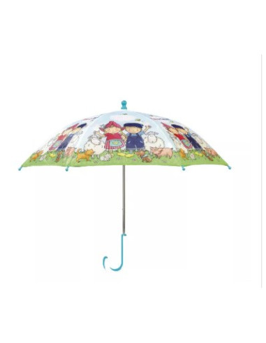 Fien en teun paraplu