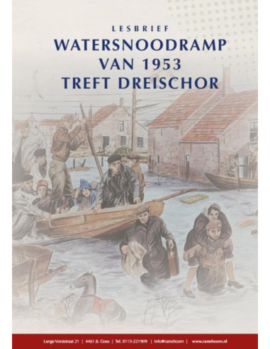 Lesbrief Watersnoodramp 1953 te Dreischo
