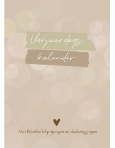 Verjaardagskalender met...