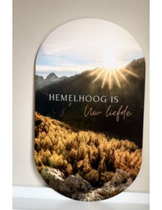 Muurvorm Hemelhoog is uw...