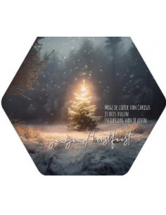 Gezegende Kerst 15cm