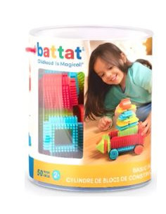 50 Bristle Blocks in  drum