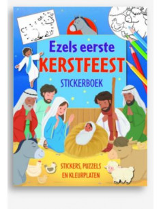 Ezels eerste kerstfeest...