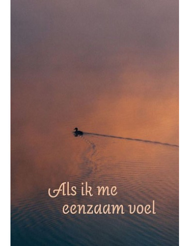 Als ik me eenzaam voel