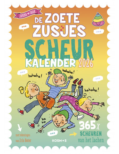 De Zoete Zusjes moppenscheurkalender