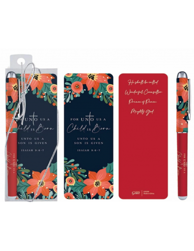 Pen/Bookmark For unto us