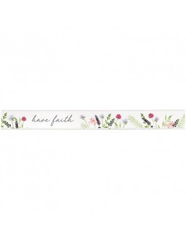 Skinny message bar Have Faith