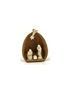 Tiny walnutshell with holy...