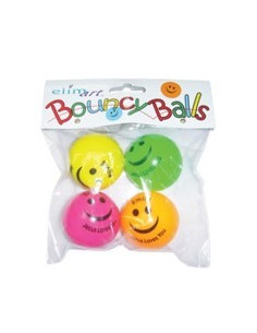 Bouncingballs 4-pack Smile...