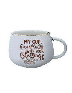 Ceramic Mug My cup overflows